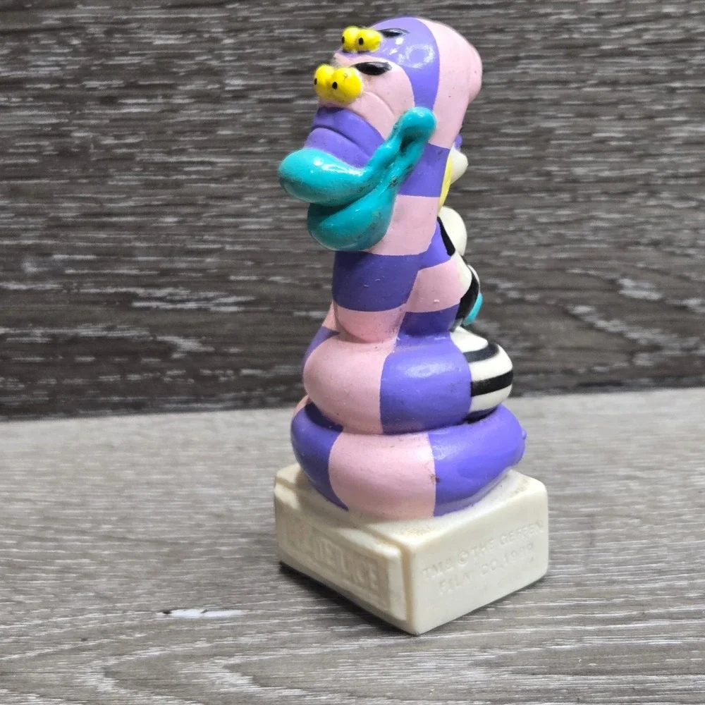 Vintage Beetlejuice The Charmer Burger King & Sandworm Figure 1989 The Geffen